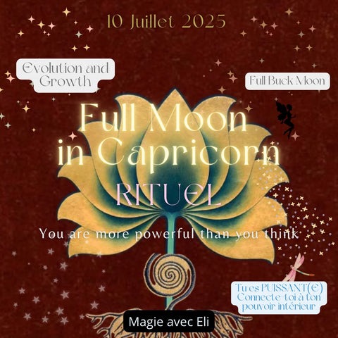 Full Buck Moon in Capricorn ༘❀⋆Rituel