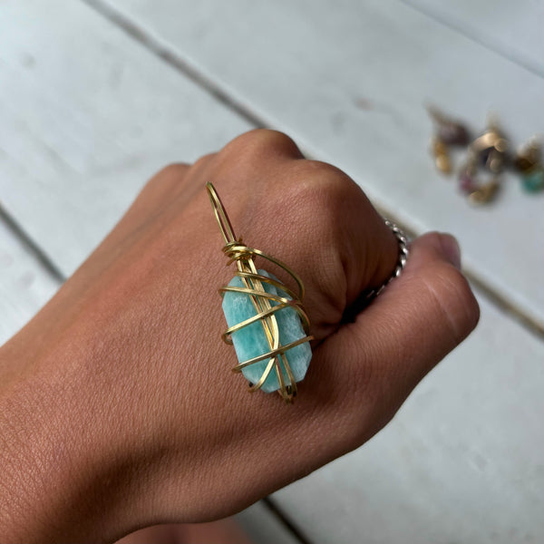 Amazonite Pendant
