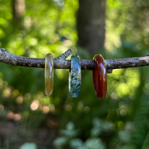 Unreal Agate Ring (Stone Ring)