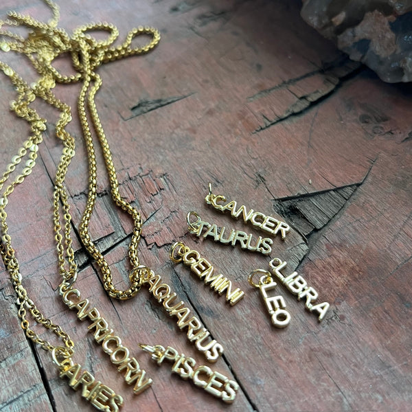 Zodiac Sign Necklace