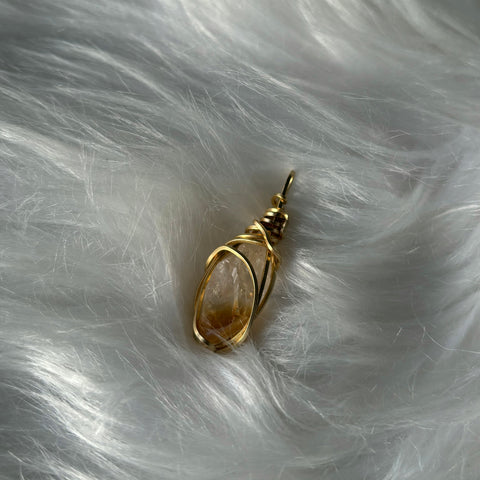Preorder Citrine Pendant