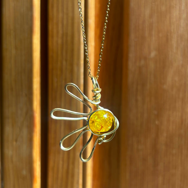 Sun and Moon matching necklaces