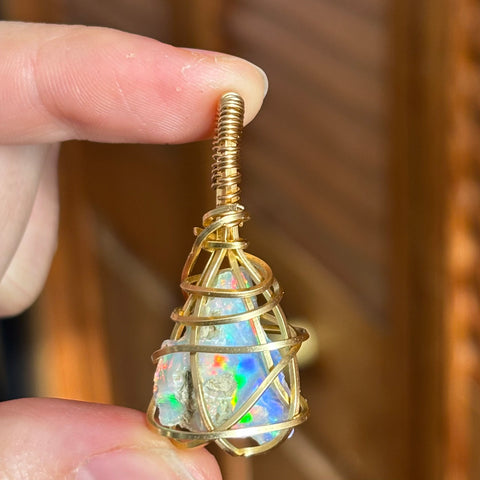 Ethiopian Opal Necklace