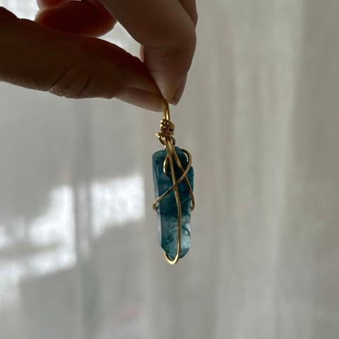 Blue Quartz Pendant