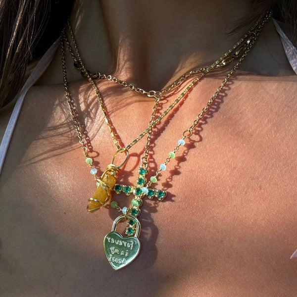 Orange Aventurine necklace