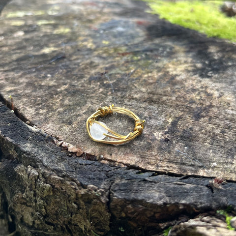 Quartz Ring (size 3-4)
