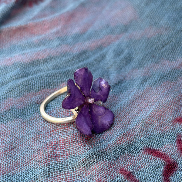 Flower Fairy Ring (Real Flower)