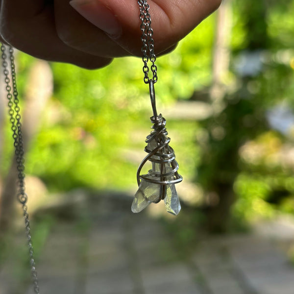 Clear Quartz (925 sterling silver)