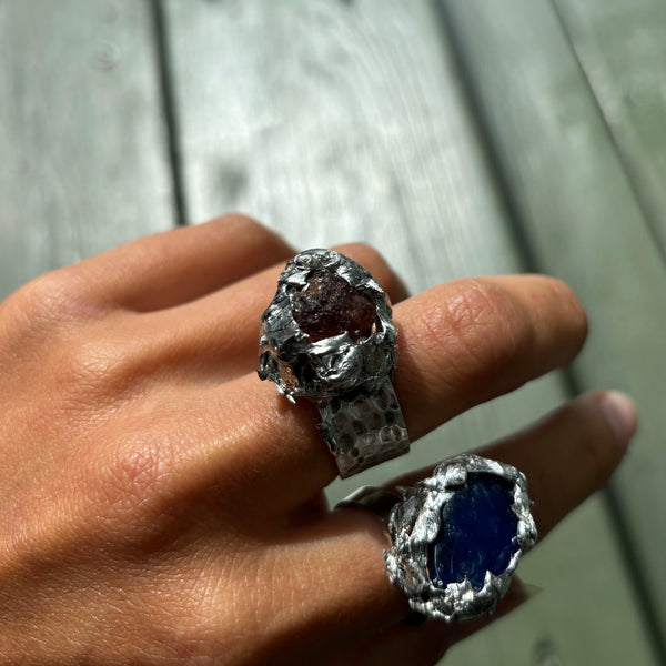 Blue Agate ring