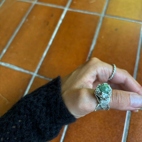 Green Jade ring