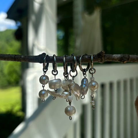 Etheral & Pearly Hair Clips (6 pieces)