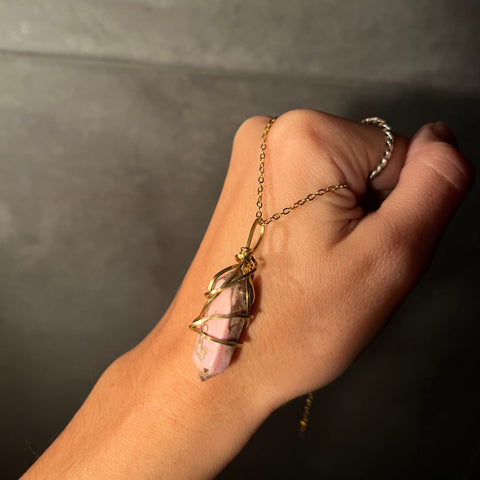 Rhodonite Necklace