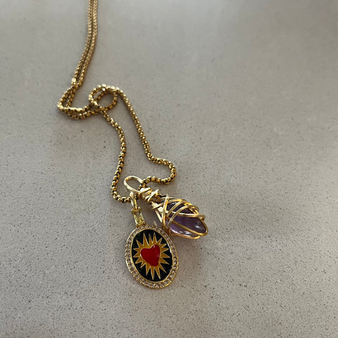 Thank You Universe (two charms)