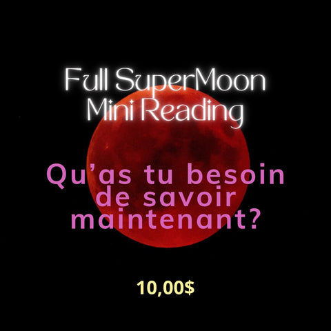 Full SuperMoon in Aries Mini Reading🔮