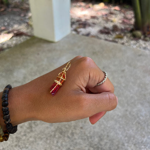 Red and Orange Quartz