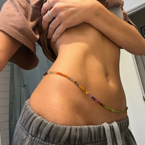Universe Favors Me (waist chain, necklace and bracelet)
