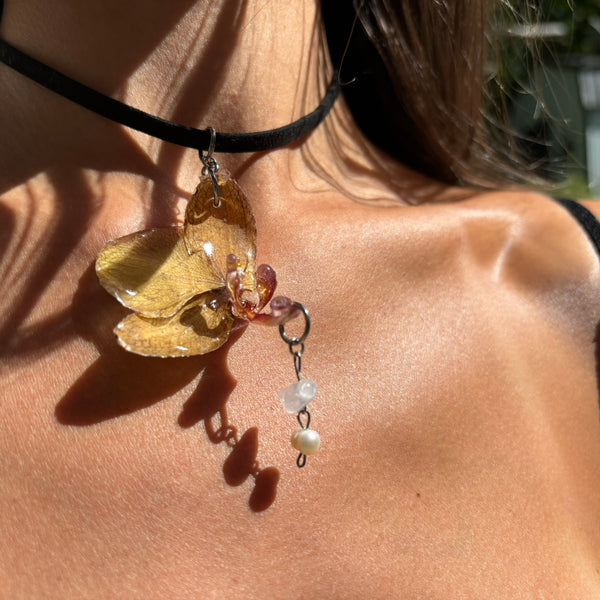 Orchid Necklace