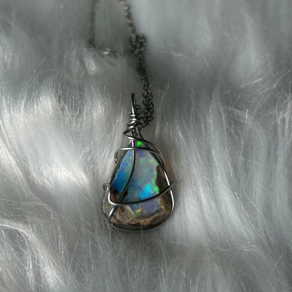 Ethiopian Opal Necklace