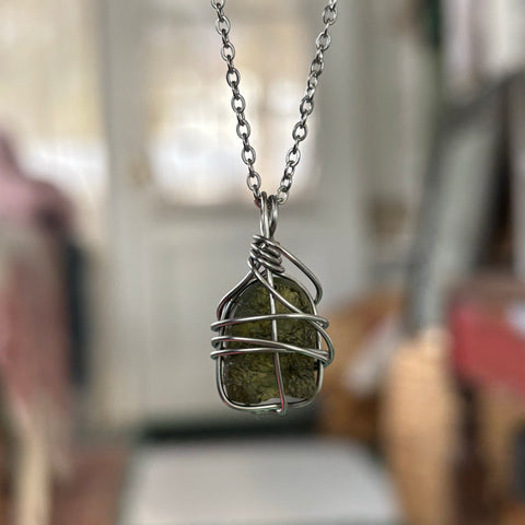 Moldavite Necklace