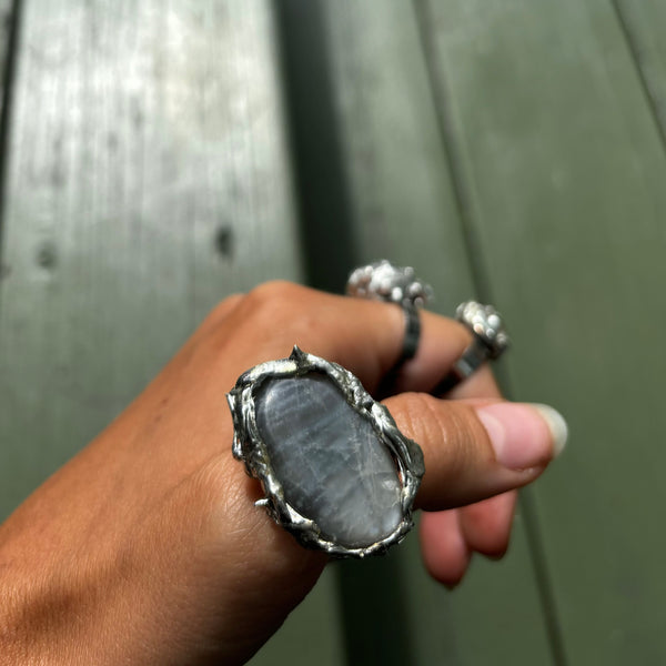 Moonstone ring