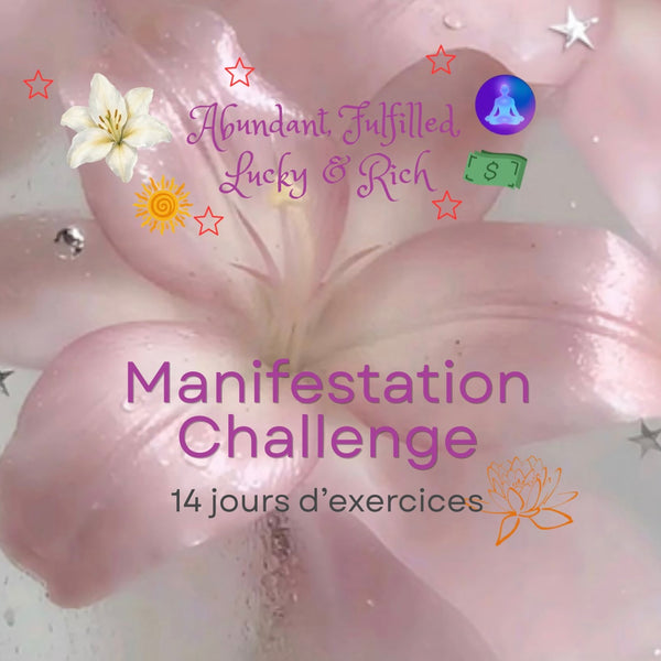Manifestation Challenge *Commence au Lion’s Gate🦁 (thème: Abundant, Fulfilled, Lucky and RICH🍀⭐️💲)