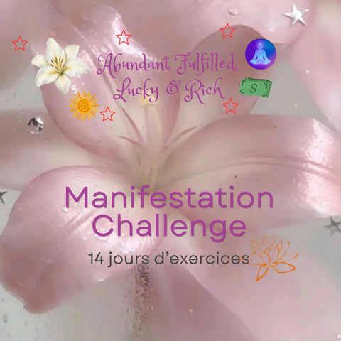 Manifestation Challenge *Commence au Lion’s Gate🦁 (thème: Abundant, Fulfilled, Lucky and RICH🍀⭐️💲)