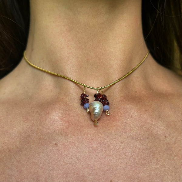Romy set (Necklace and Ring)