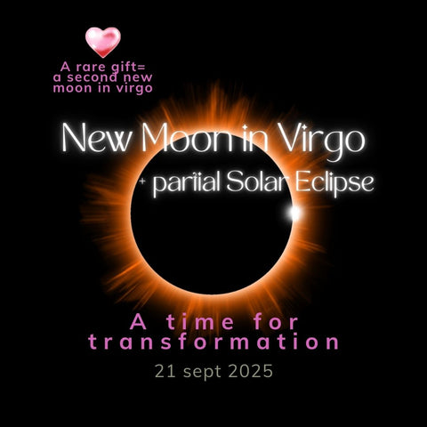 New Moon in Virgo/Solar Eclipse Rituel