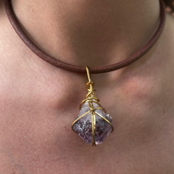 Amethyst Choker
