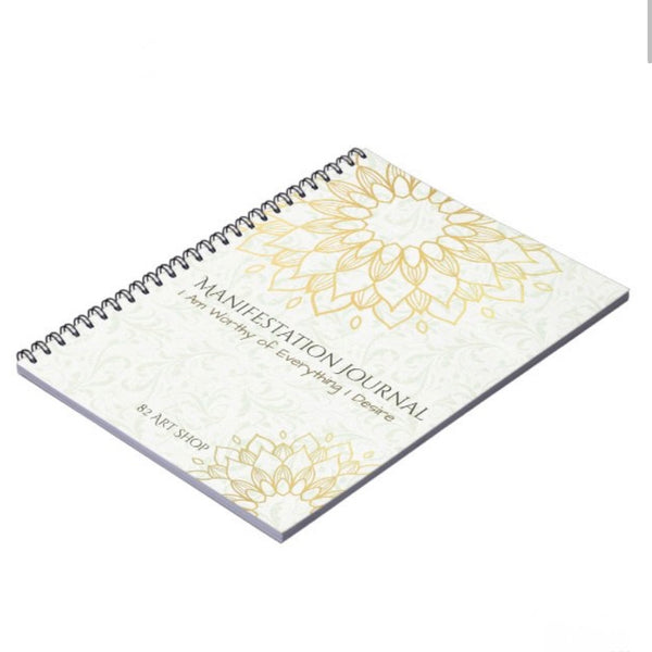 Manifestation Journal with HANDWRITTEN NOTES and TIPS💖