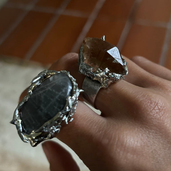 Citrine ring (adjustable)