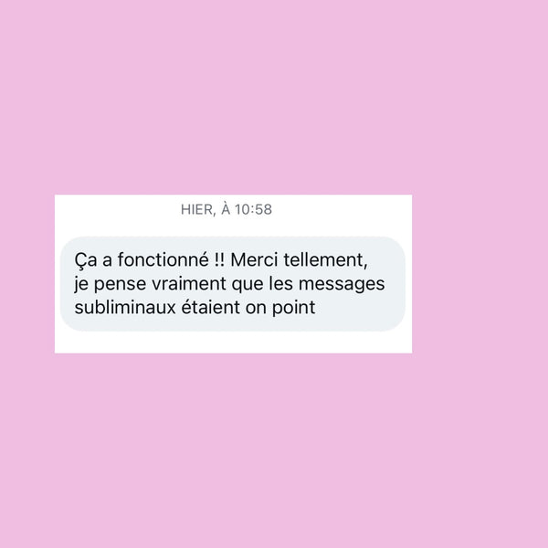 Programme de Manifestation Personnalisé