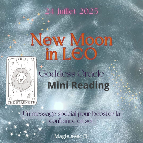 New Moon in Leo♌️ Mini Reading Confiance en Soi