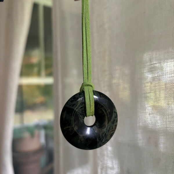 Green Mica Necklace