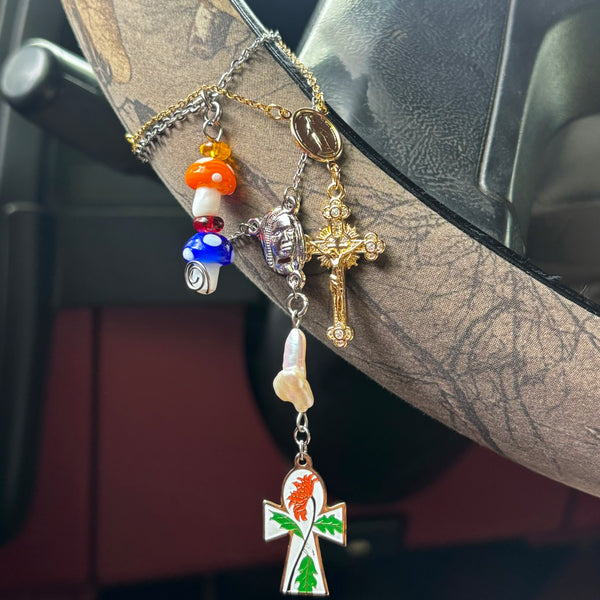 Steering wheel charm