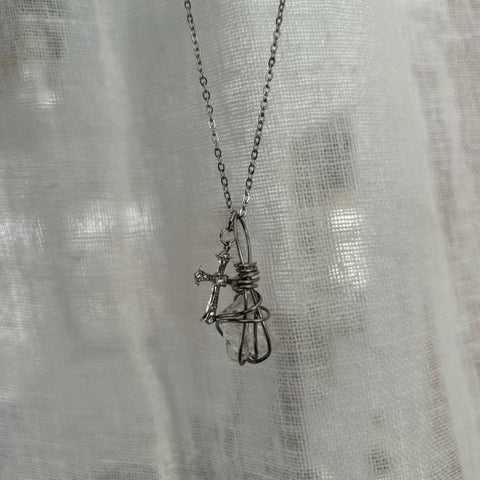 Y2K Cross Necklace