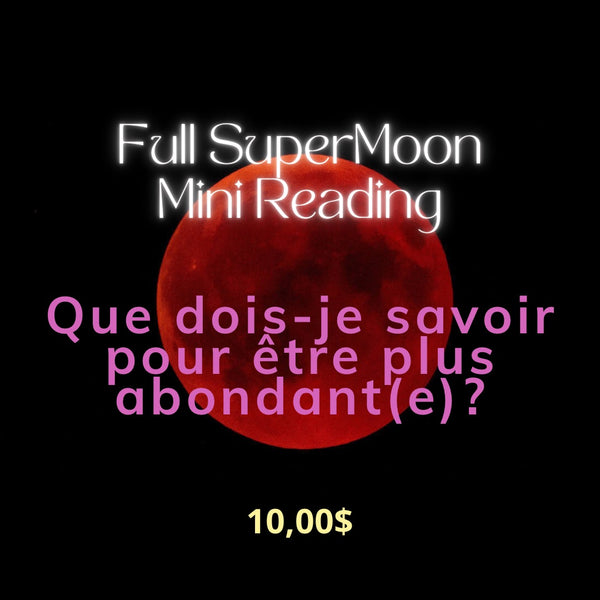 Full SuperMoon in Aries Mini Reading🔮