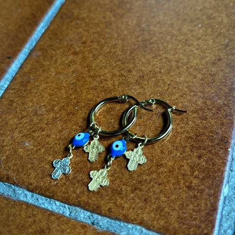 Evil Eye Earrings