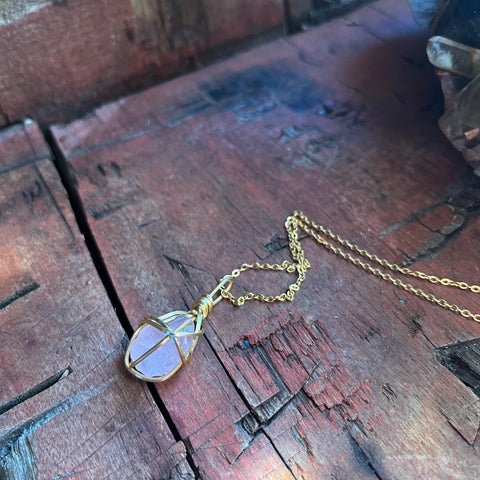Rose Quartz Necklace