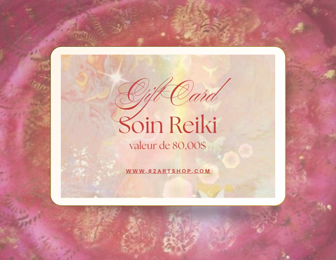 Carte Cadeau Soin Reiki
