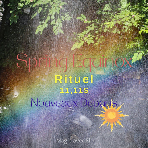 Spring Equinox RITUEL🌀🌱🫧