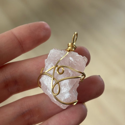 Rose Quartz necklace