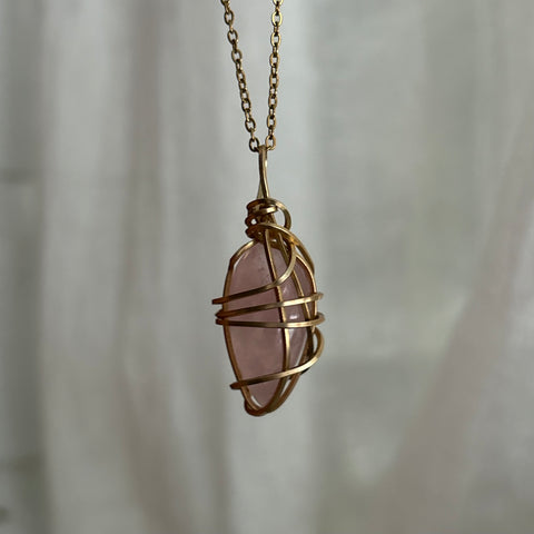 Rose Quartz Necklace