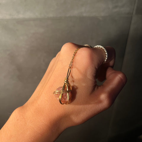 Sunstone Necklace