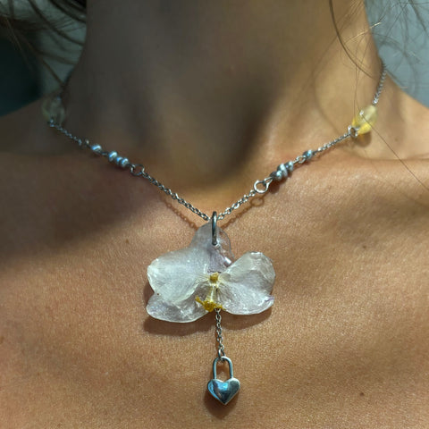 Orchid Necklace