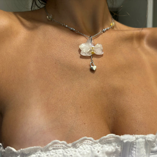 Orchid Necklace