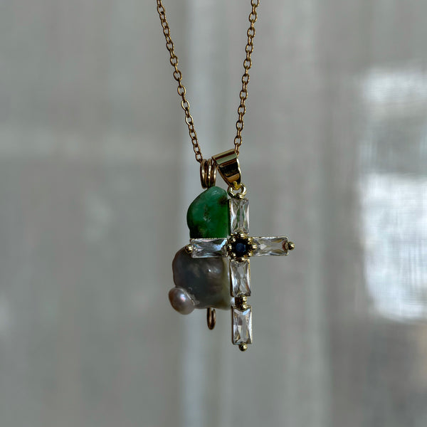 Helena (Two Charms necklace)