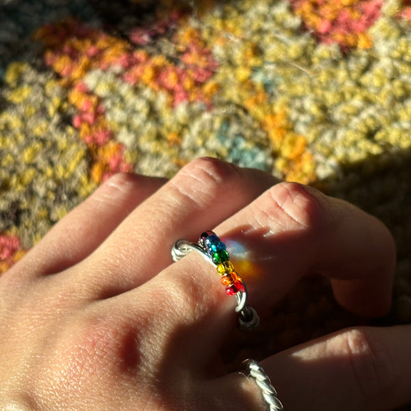 7 chakras Ring