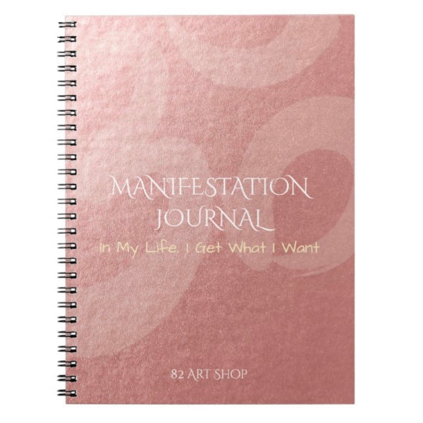 Manifestation Journal with HANDWRITTEN NOTES and TIPS💖