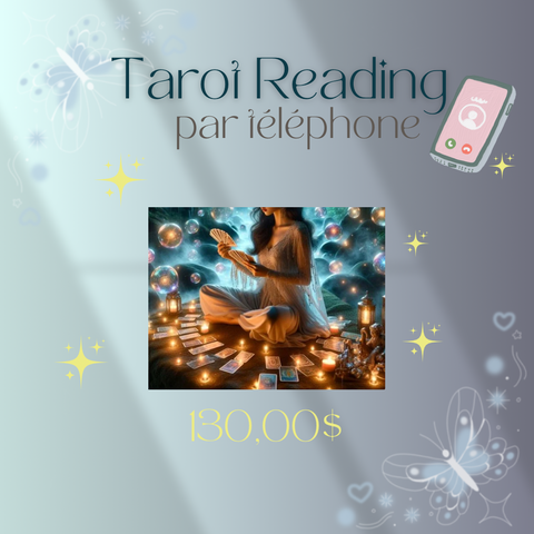 Tarot Reading 📞 Appel Téléphonique ou Messages Audio